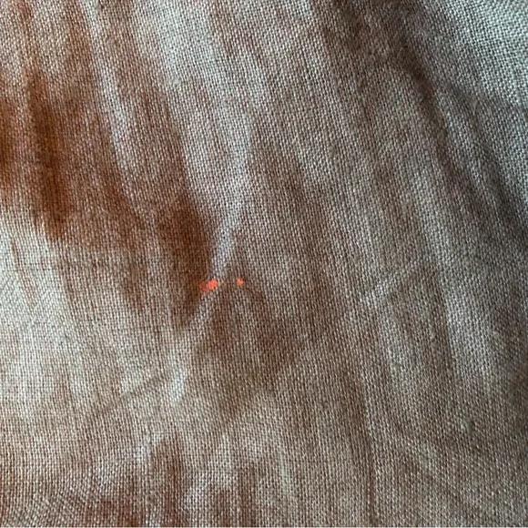 FLAX 100% Linen Pants Lagenlook Earth Tone Gray Grey Casual  Plus Size 1X - Picture 11 of 12